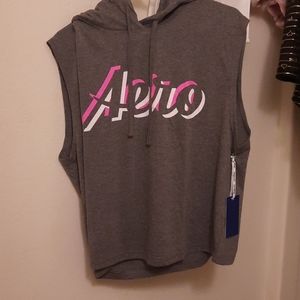 Aeropostale sleeveless shirt w hood